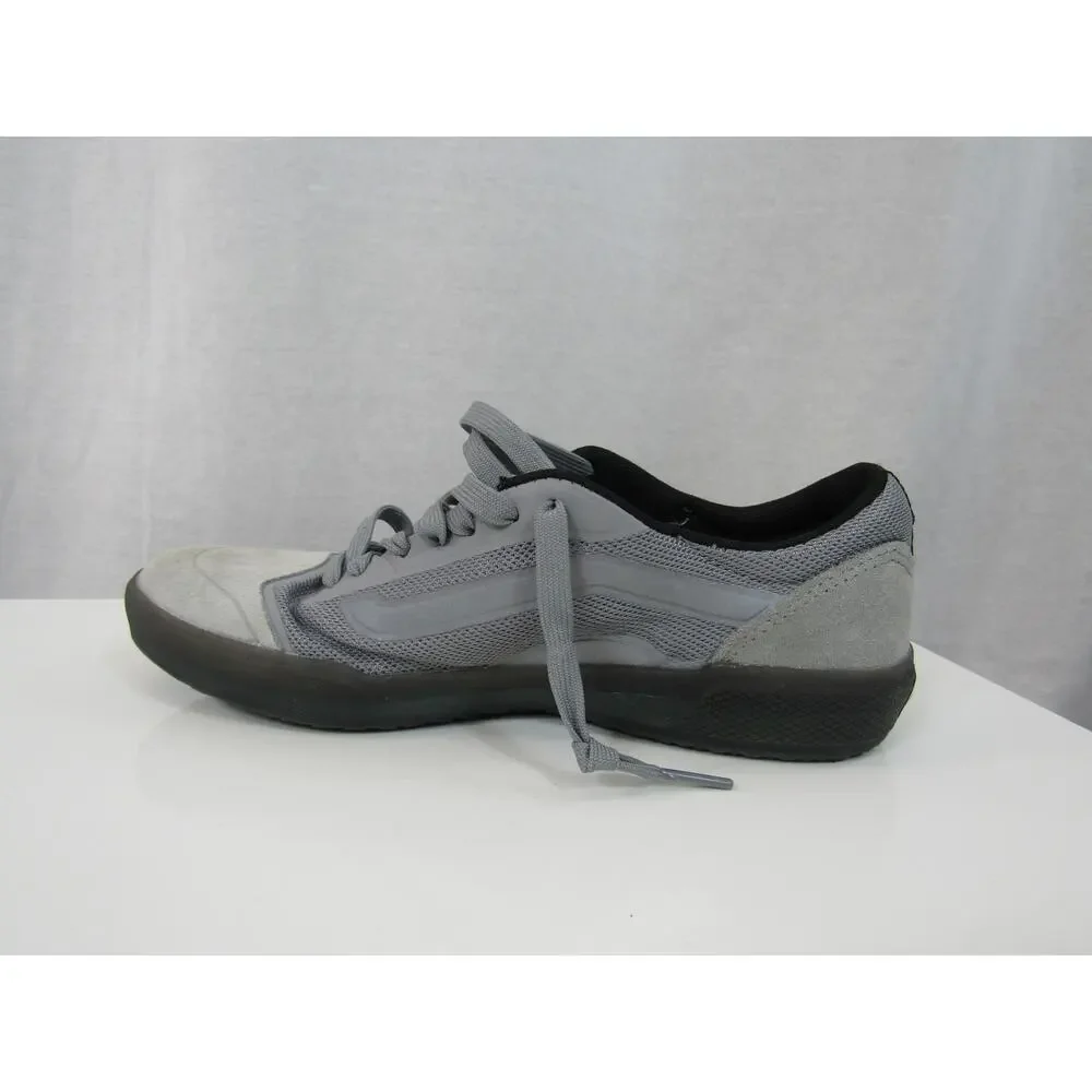 Men's Vans Ave Pro Skate Sneakers Reflective Gray Size 6.5 Suede Grey